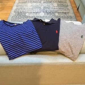 3 Polo Ralph Lauren T-shirts